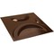 Ekena Millwork 11 7/8in. W x 11 7/8in. H Seville EnduraWall Decorative 3D Wall Panel Covers 0.98 Sq. Ft. WP12X12SECDC - alternate 2